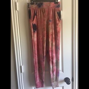 JESSICA SIMPSON MUILTI TIE DYE JOGGER